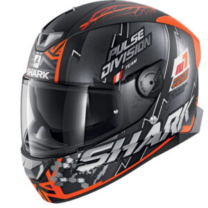 Casca integrala SHARK SKWAL 2.2 NOXXYS NEGRU MAT PORTOCALIU-Motortools Baia Mare