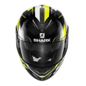 Cască moto SHARK RIDILL 1.2 PHAZ Negru/Alb/Galben
