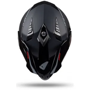 Casca moto enduro/ATV Ufo Aries negru - gri