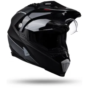Casca moto enduro/ATV Ufo Aries negru - gri