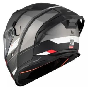 Casca moto full face MT Braker SV Chento B0 negru - gri