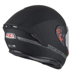 Casca moto full-face NZI Trendy Nouveau, gri mat