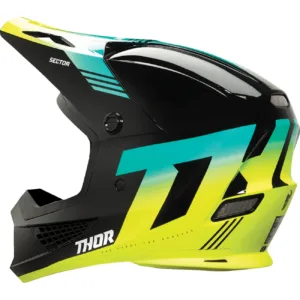 Casca moto offroad Thor Sector 2 Carve negru - acid