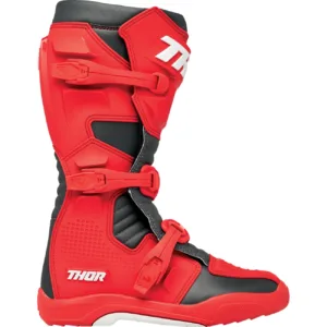 Cizme moto THOR BLITZ XP negru - rosu