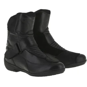 Cizme moto strada STELLA VALENCIA impermeabile, negru