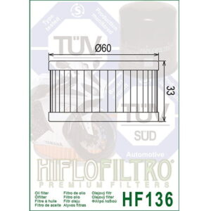 Filtru ulei, Cod OEM Suzuki 16510-38240 1 - mtmoto.ro Motortools Baia Mare