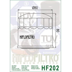 Filtru ulei Hiflofiltro,Cod OEM Honda 15410-679-013 1 - mtmoto.ro Motortools Baia Mare