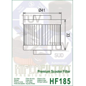 Filtru ulei scuter, Cod OEM Aprilia 02 64 50 - mtmoto.ro Motortools Baia Mare