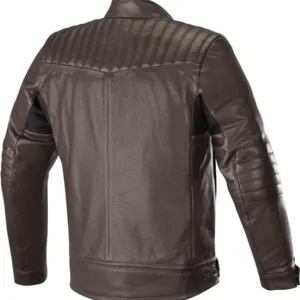 Geaca Alpinestars CRAZY EIGHT LEATHER, Maro