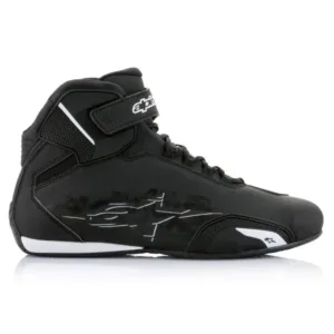 Ghete moto ALPINESTARS Sektor negru/alb
