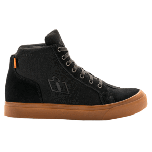 Ghete moto ICON CARGA CE negru - maro