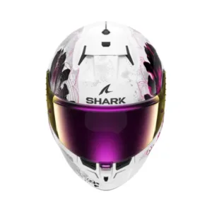 Casca Shark D-Skwal 3 Mayfer Alb/Negru/Roz/Lucios