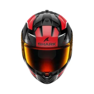 Casca Shark Ridill 2 Bersek Neagru/Alb/Rosu/Lucios