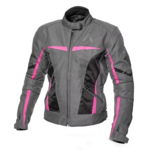 Jacheta touring LOVE RIDE 2.0 CE Motortools negru roz gri