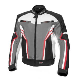 Jacheta touring SOLA 2.0 CE NegruRosu Gri Motortools Baia Mare