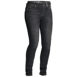 Jeans moto femei Lindstrands Mayson Lady negru