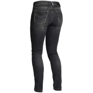 Jeans moto femei Lindstrands Mayson Lady negru