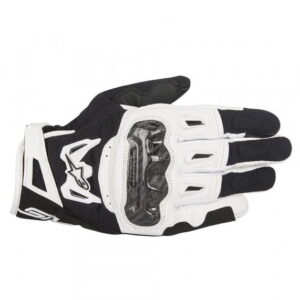 Manusi SMX-2 AIR CARBON V2 GLOVE Alb Negru Motortools Baia Mare