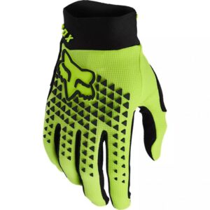 Manusi moto Fox DEFEND galben florescent