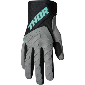 Manusi offroad Thor Spectrum, copii, gri – negru