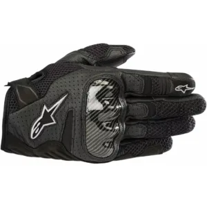 Manusi strada ALPINESTARS STELLA SMX-1 V2 WENTYLOWANE negru