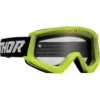 Ochelari moto Thor Combat Racer, acid/negru, sticla clara
