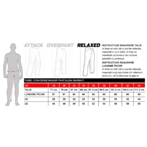 Pantaloni moto Icon Raiden Watchtower Dual Sport Negru
