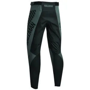 Pantaloni moto Thor Hallman Differ Slice negru - gri