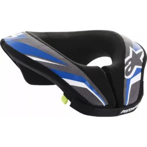 Protectie clavicula copii ALPINESTARS Youth Sequence Neck Roll negru - albastru