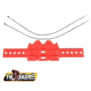 Protectie evacuare finala FM-Parts, rosu