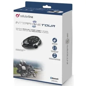 Sistem Comunicare Casca Moto INTERPHOTOUR Intercom Android, OSX, Windows, iOS