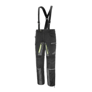 Pantaloni moto ADRENALINE BERGEN PPE negru/galben fluorecent
