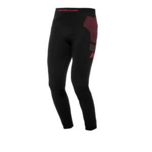 Pantaloni termo ADRENALINE FROST negru/rosu