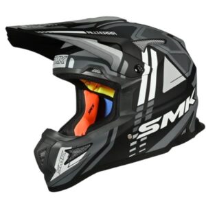 Casca off-road SMK ALLTERRA X-Sprint Alb/Negru Mat