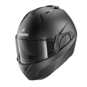 Casca rabatabila EVO ES BLANK MAT culoare negru/mat
