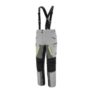 Pantaloni moto ADRENALINE BERGEN PPE gri/galben fluorecent