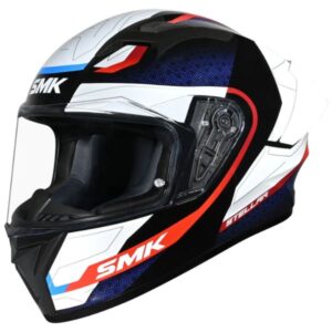 Casca moto full-face SMK STELLAR SPORT White / Red / Blue