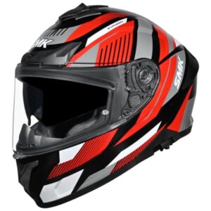 Casca moto integrală SMK TYPHOON Sparko Black / Grey / Red