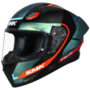 Casca moto full-face SMK STELLAR SPORT Black / Blue / Orange