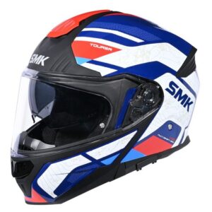 Casca rabatabila SMK GULLWING NAVIGATOR colour negru/ rosu/ albastru/ alb